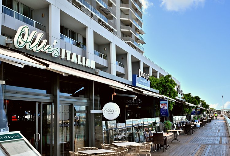 cairns commercial shade sails Cairns Harbourside Restaurants